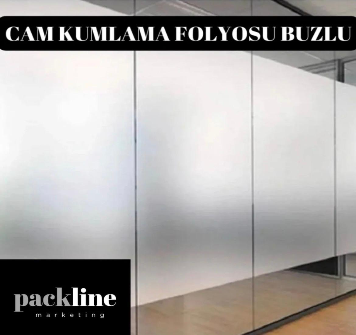 Cam Kumlama Folyosu Buzlu Cam Filmi 50cm x 3metre - Görsel 4